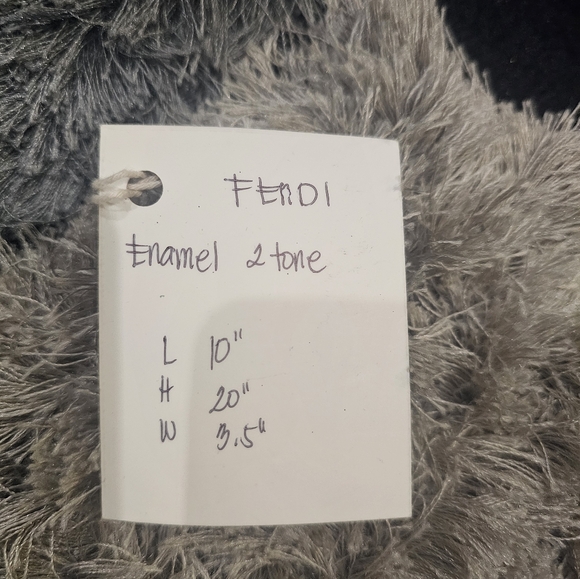 Fendi Glossy Brown and Orange Crossbody Bag - Picture 7 of 17